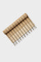 Stripe - Dusty brown