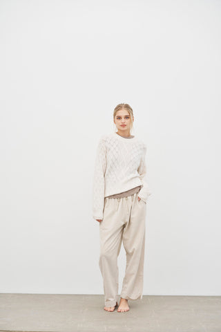 CHRISTINE CABLE SWEATER