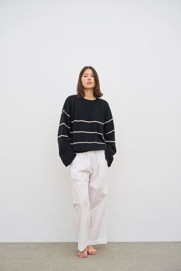 SEA STRIPE SWEATER